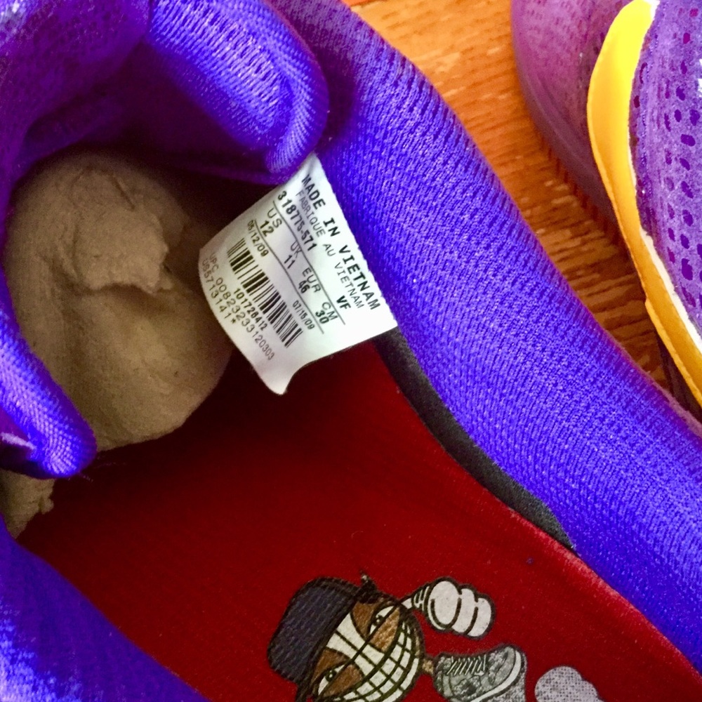 🔥🏆NEW Nike AF1 x LA Lakers Ltd Edition Kobe🏆🔥 - Picture 7 of 8